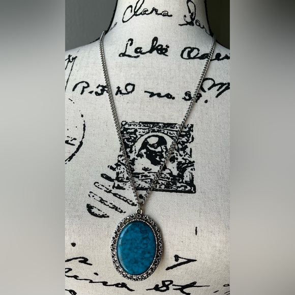 🌴Necklace Turquoise - Picture 1 of 3